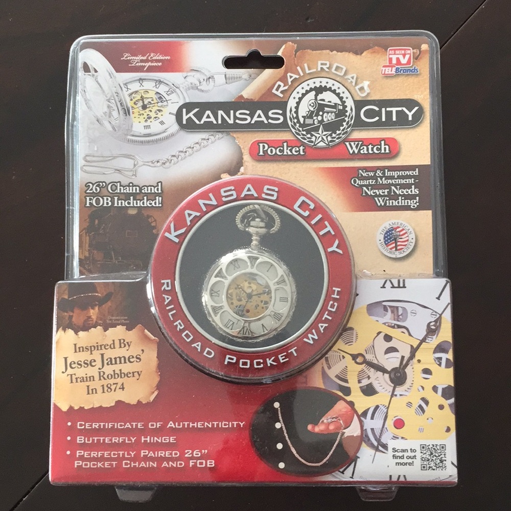 NEW Kansas City Railroad Watch